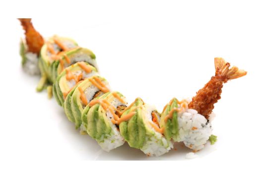 K1 Ebi dragon roll