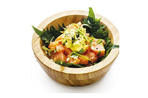 S29 Tartare saumon wakame